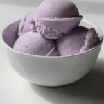 Frozen Cotton Candy Grape Sorbet