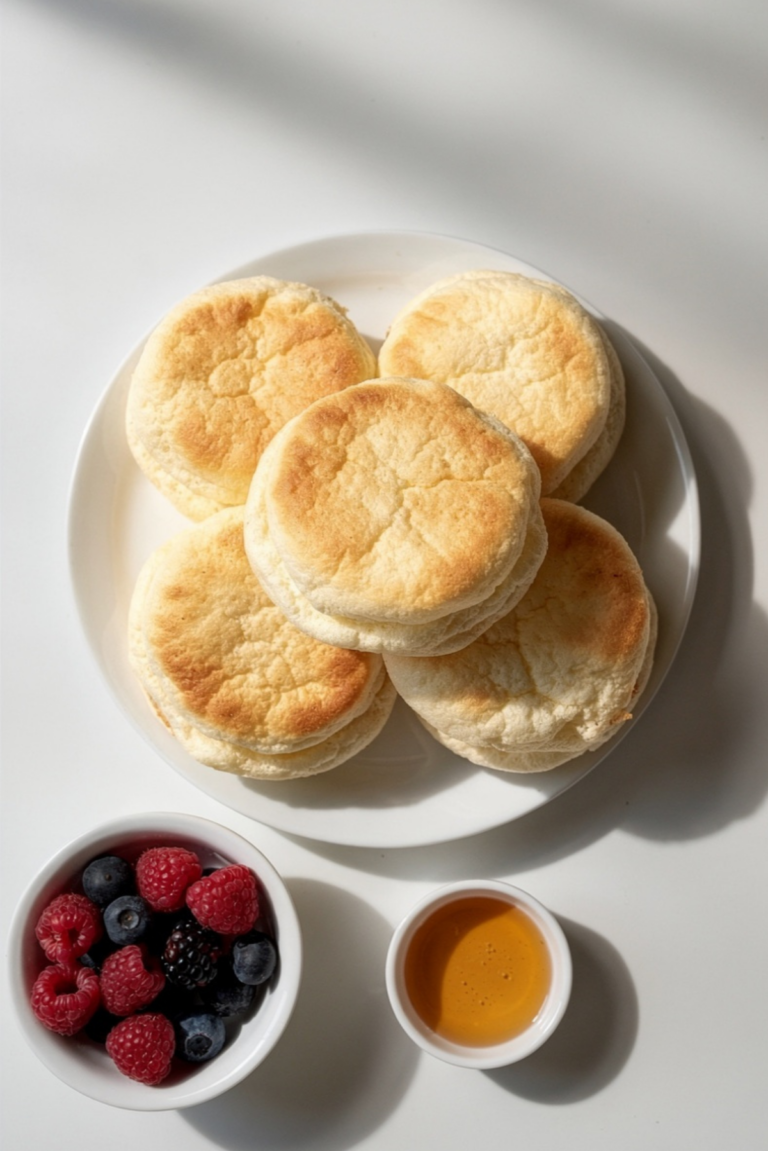 Sweet Cloud Bread with Vanilla