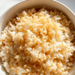 Garlic Butter Rice Crisps (3 Ingredients)