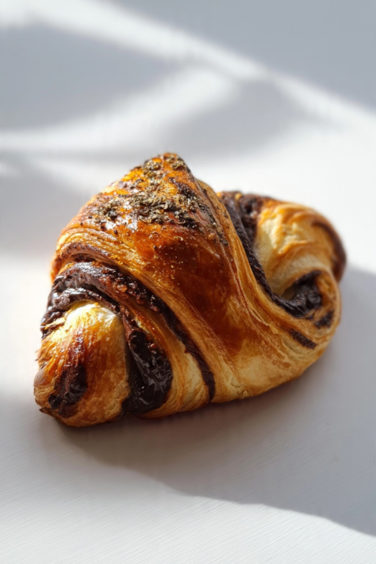Chocolate-Za'atar Croissant Twist