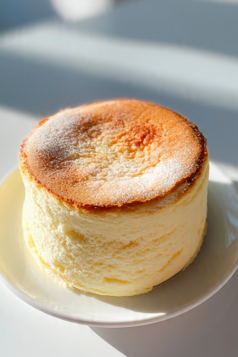 Quick Japanese Cheesecake