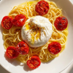 Roasted Tomato Burrata Pasta