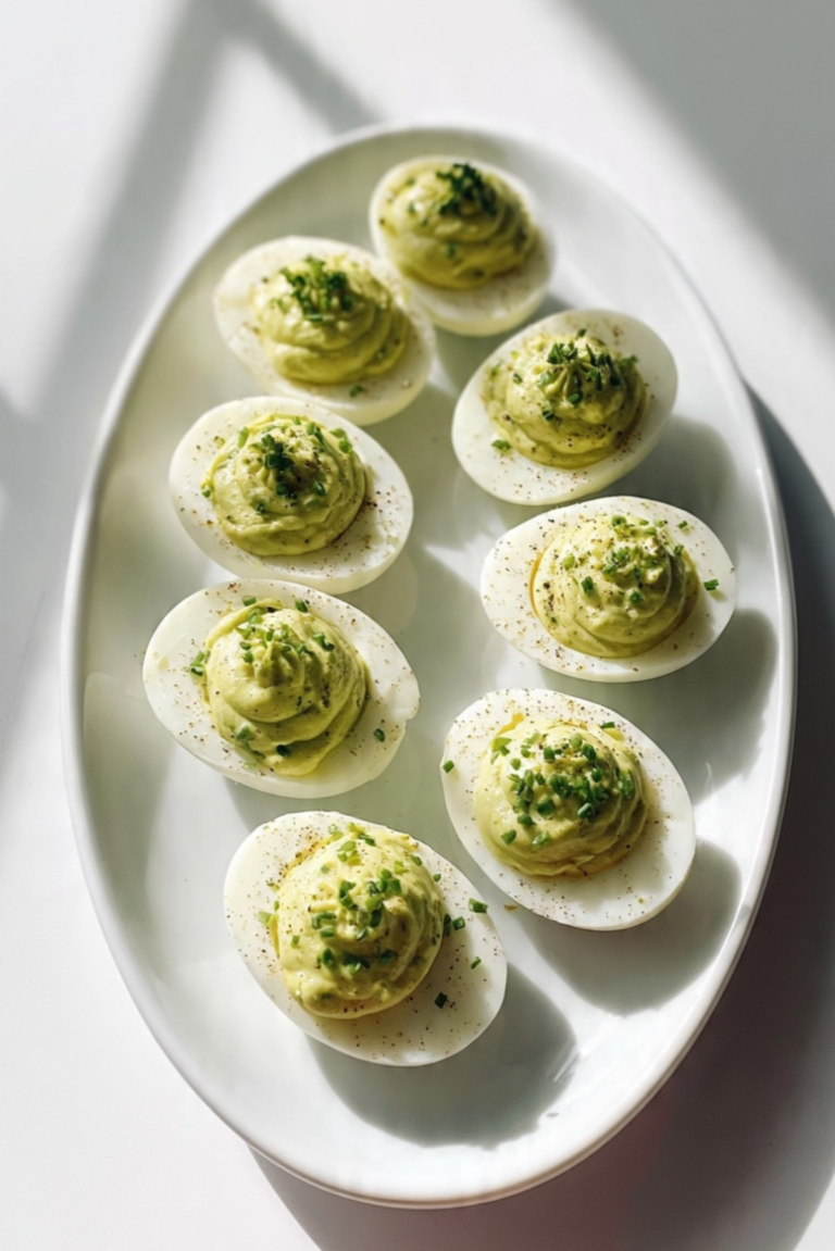 Avocado Deviled Eggs