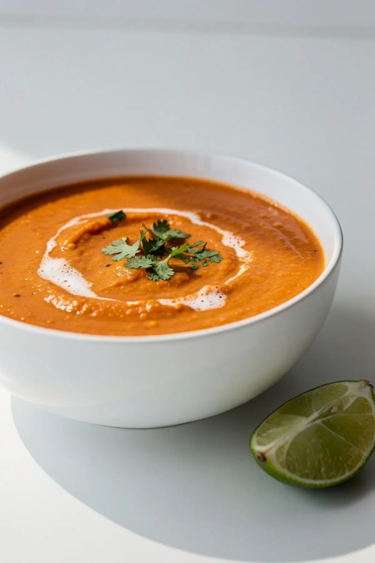 Creamy Red Lentil Coconut Soup