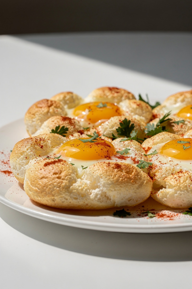 Paprika Spiced Cloud Eggs