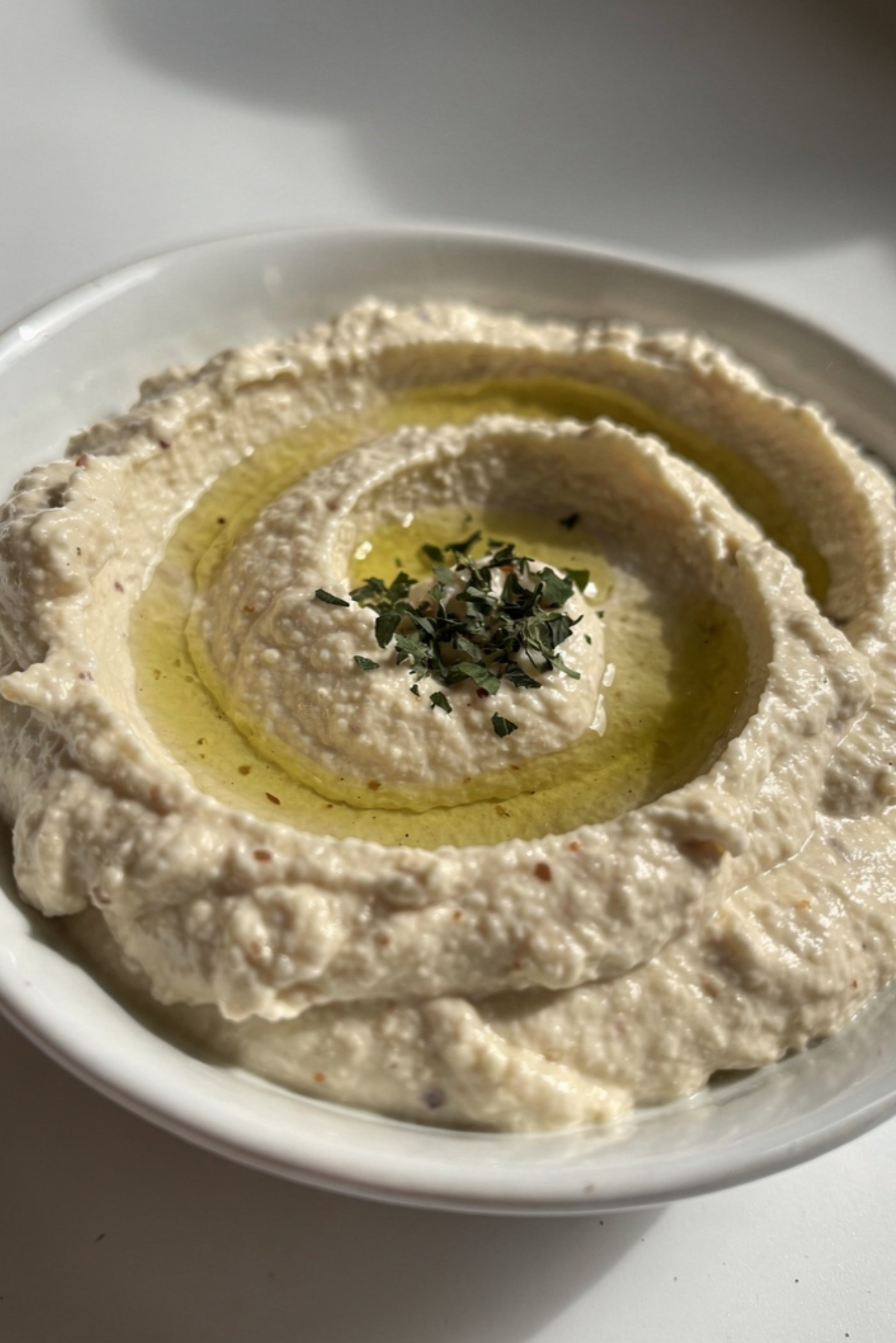 Roasted Garlic Labneh Dip