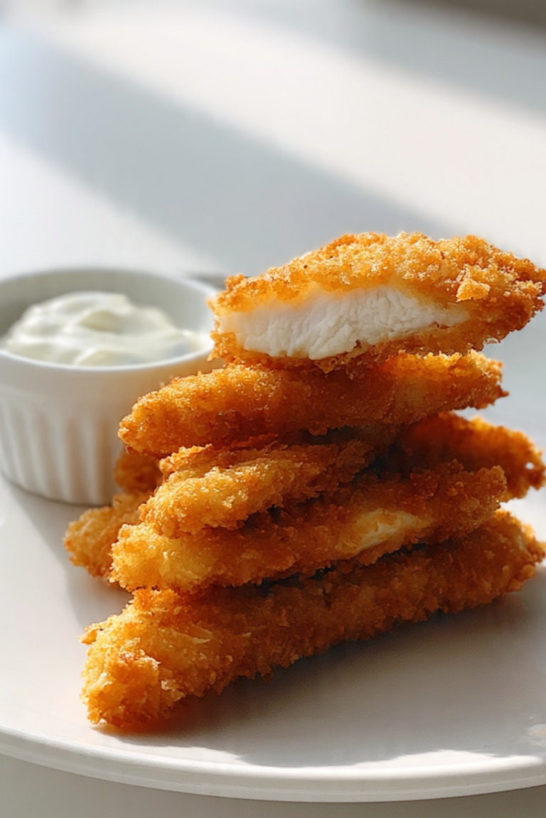 Crunchy Chicken Strips Recipe Better Than KFC