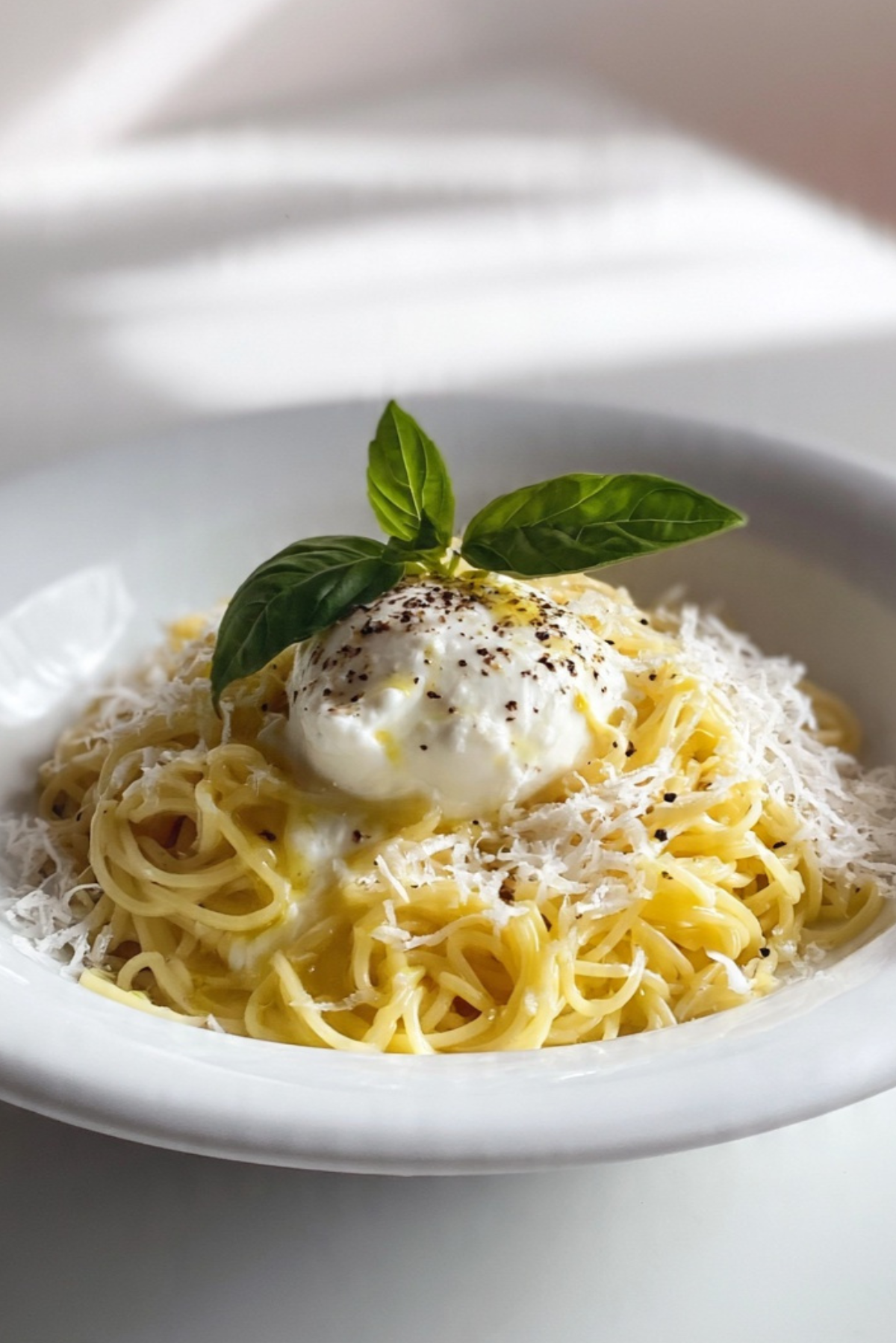 Lemon Burrata Pasta
