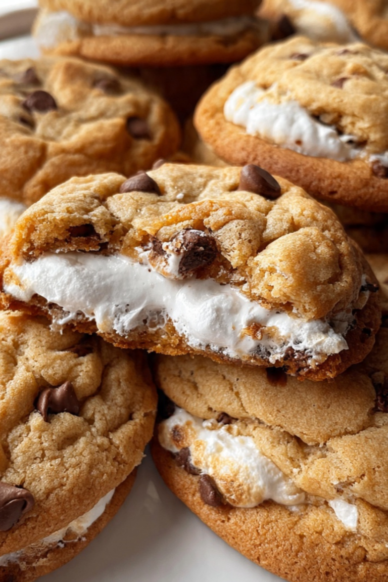 Stuffed Marshmallow Cookies