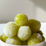 Frozen Lemon Grapes