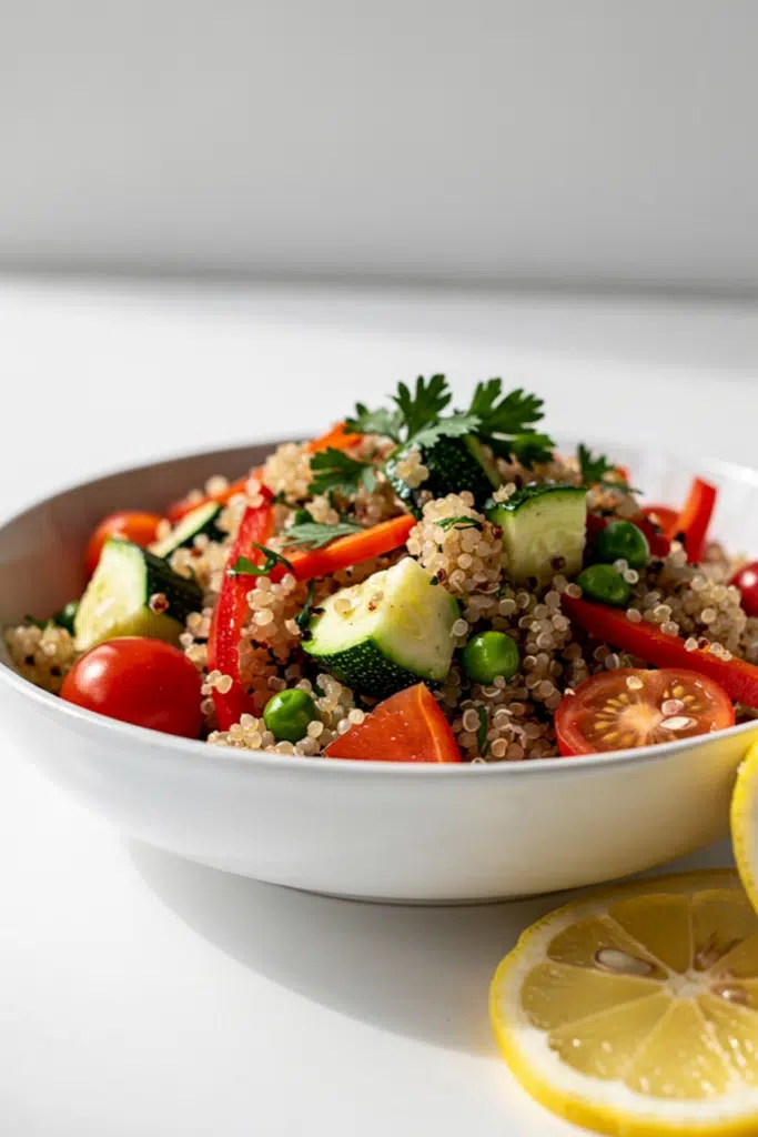 One-Pan Lemon Veggie Quinoa