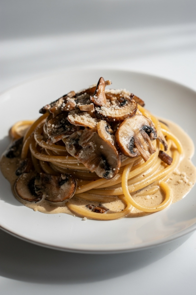Creamy Wild Mushroom Pasta