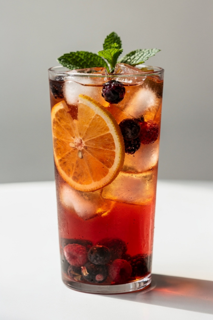 Iced Herbal Fruit Infusion