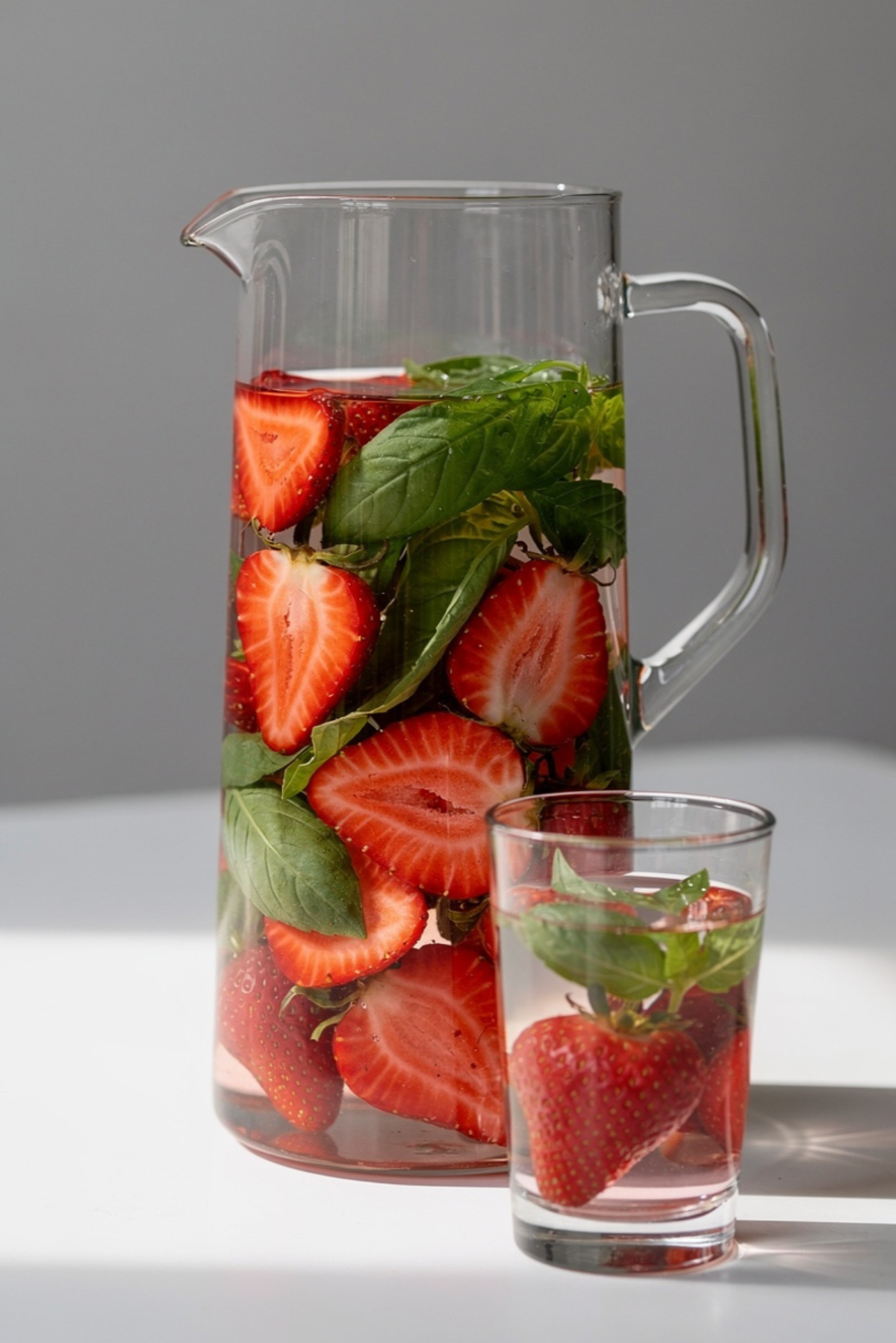 Strawberry Basil Detox Infusion