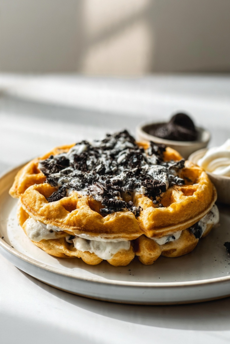 Easy Oreo Waffles Recipe Kids (And Everyone) Will Love