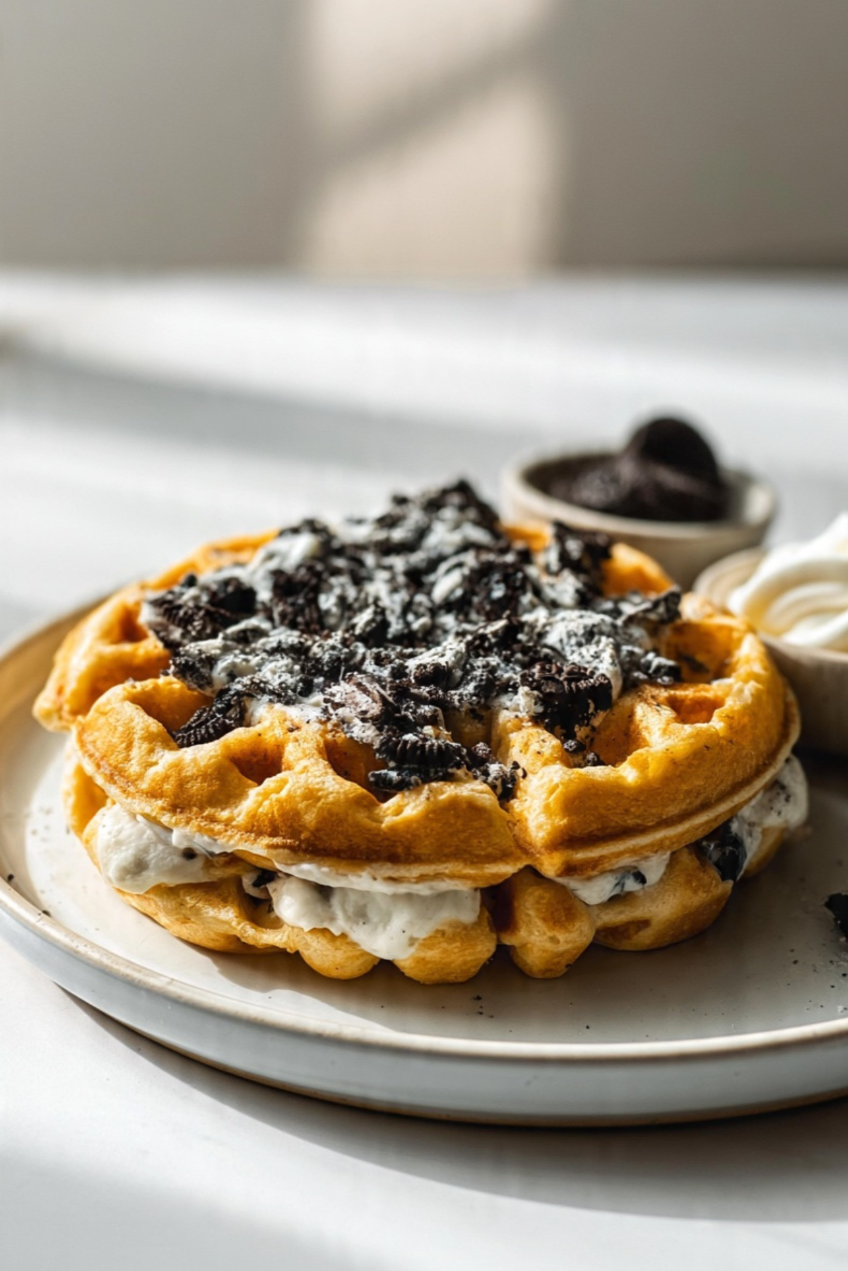 Easy Oreo Waffles Recipe Kids (And Everyone) Will Love