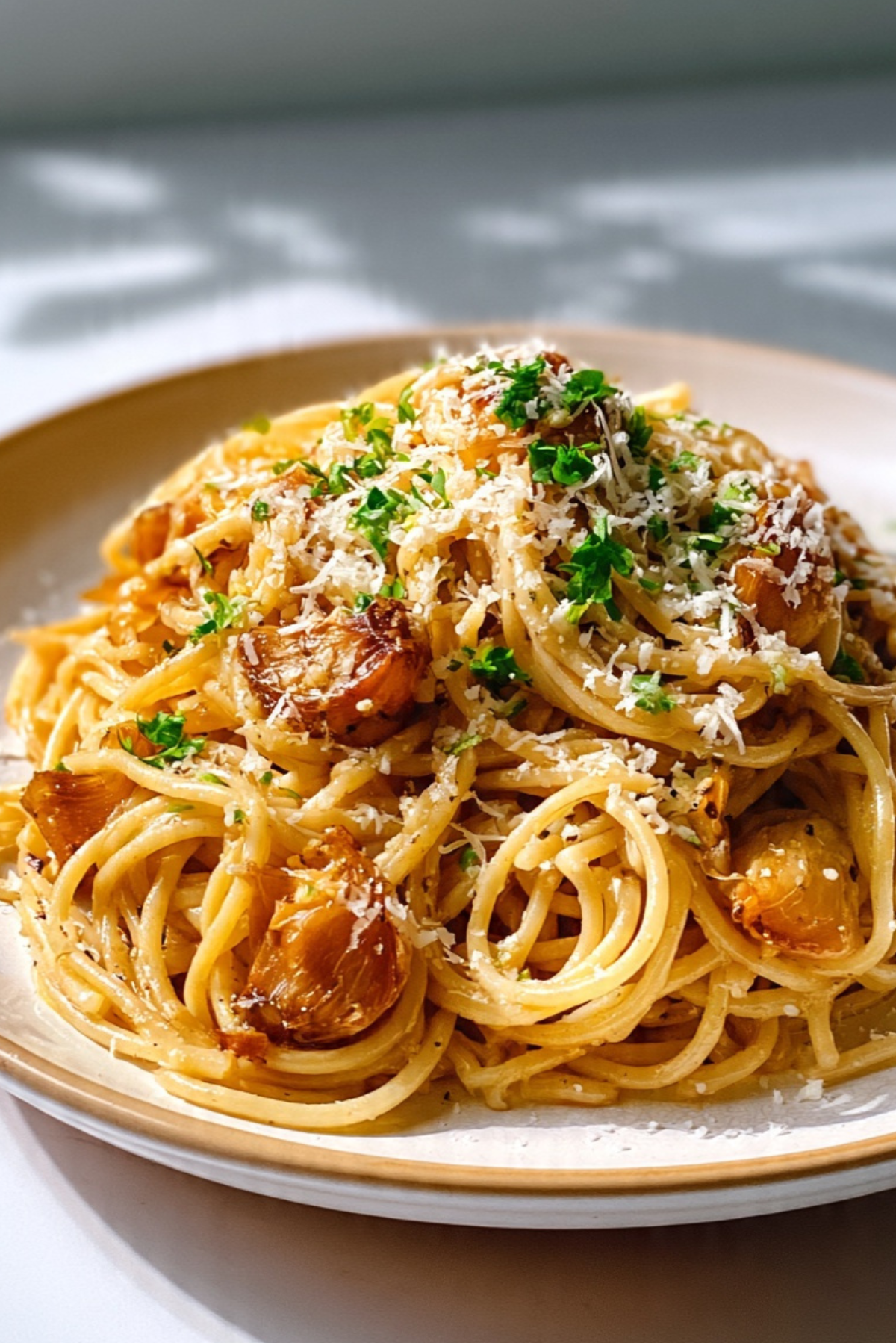 Roasted Garlic Pasta