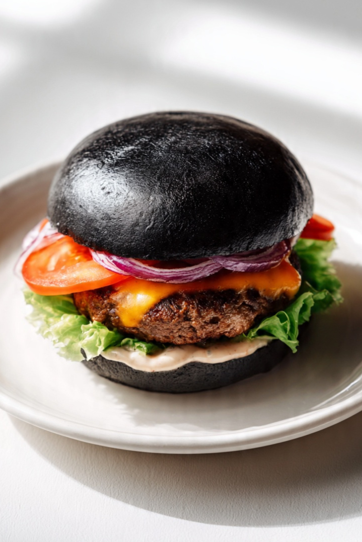 Black Charcoal Burger