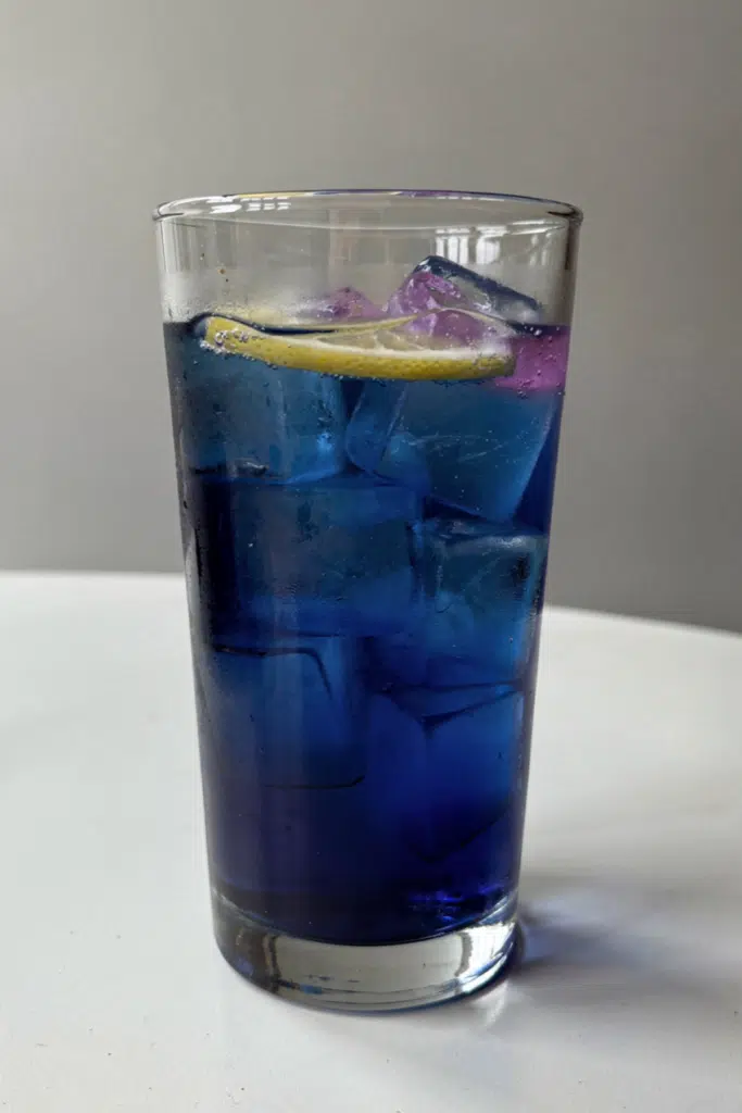 Butterfly Pea Flower Iced Tea