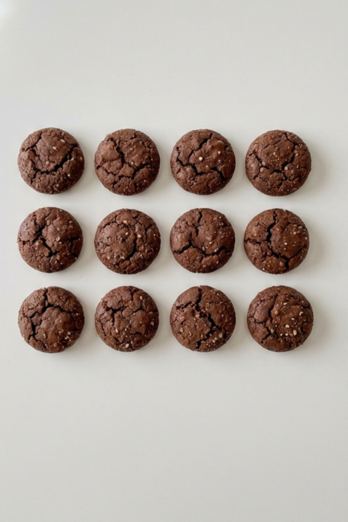 3-Ingredient Hazelnut Cocoa Cookies