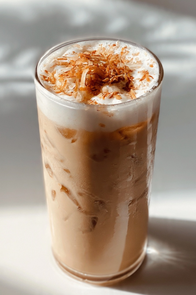 Iced Coconut Latte