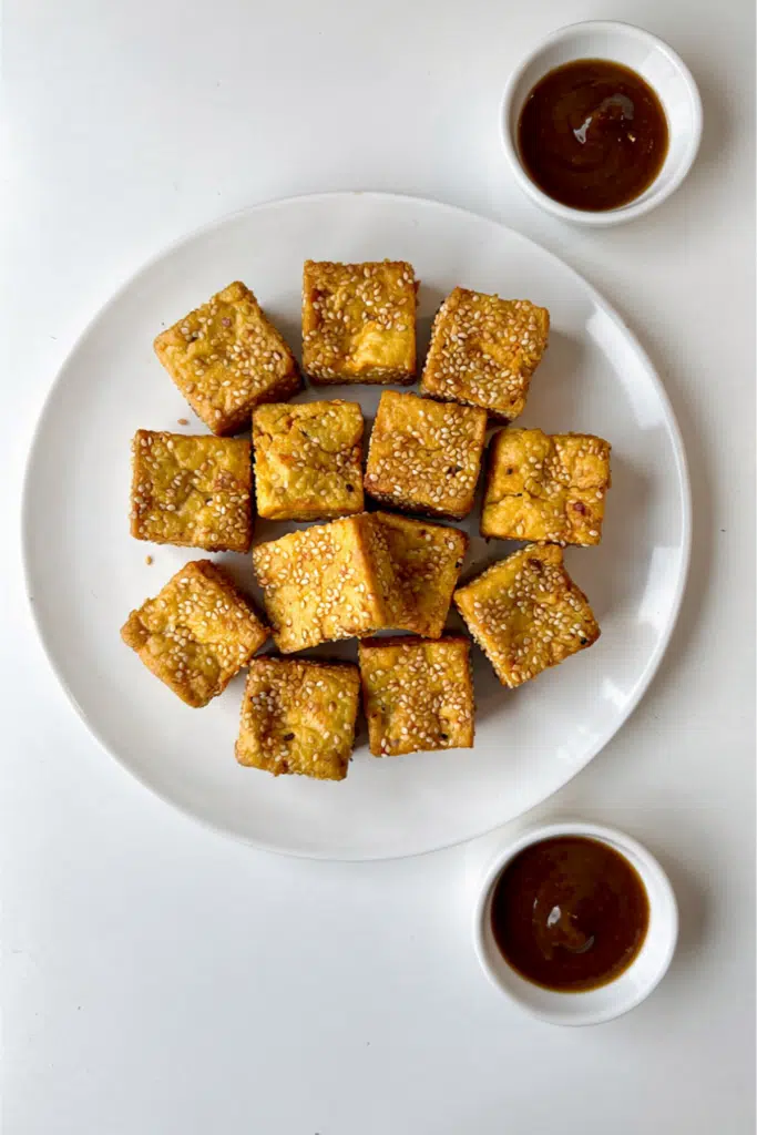 Crispy Sesame Tofu Bites