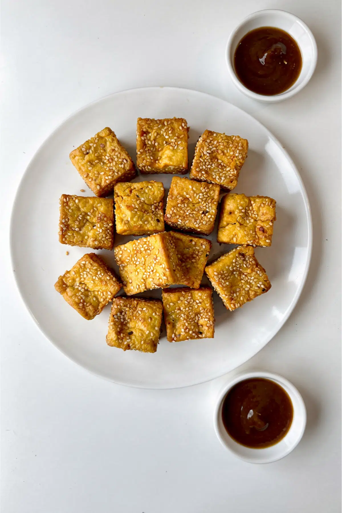 Crispy Sesame Tofu Bites