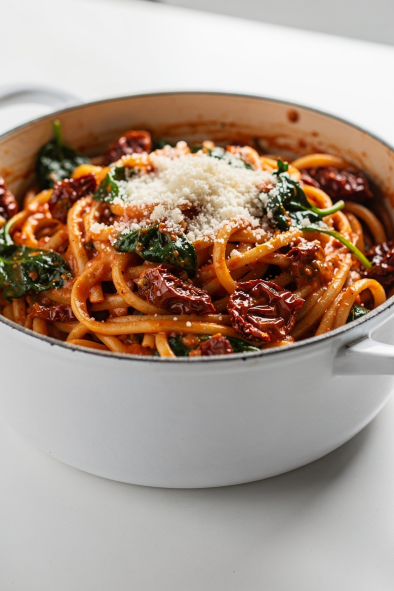 One-Pot Sun-dried Tomato Pasta