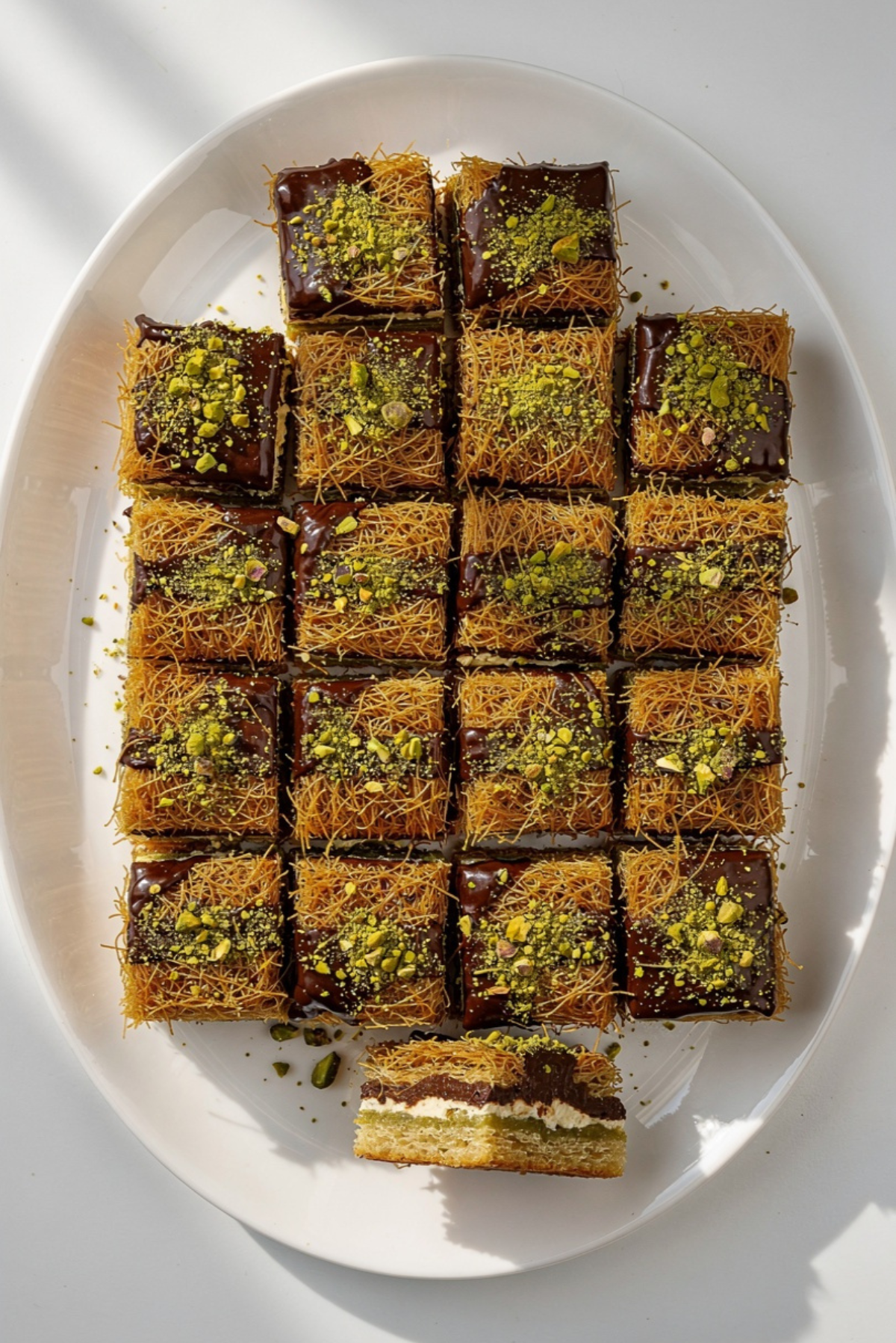 Viral Pistachio Kunafa Chocolate