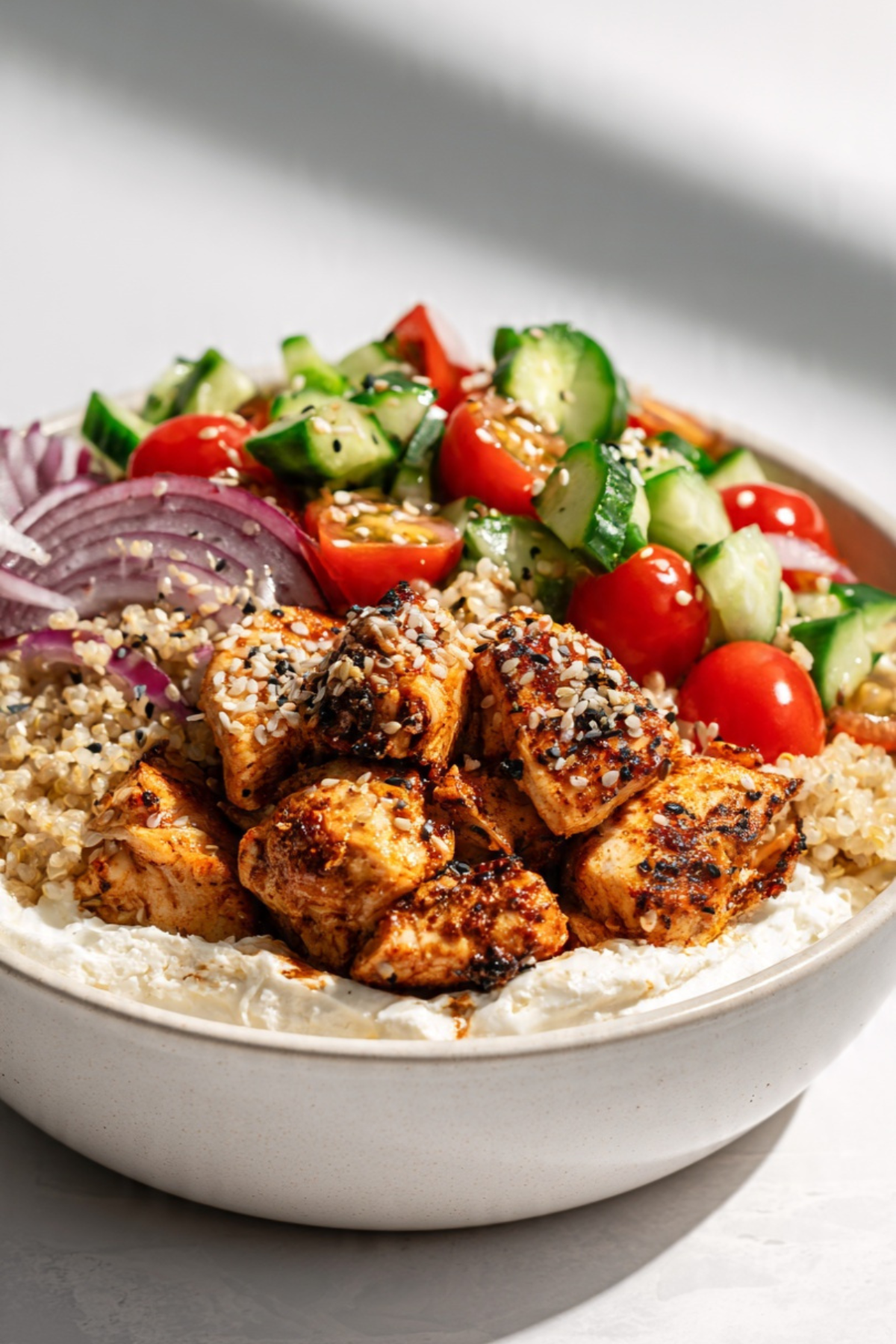 Whipped Feta Crunch Bowl (High Protein)