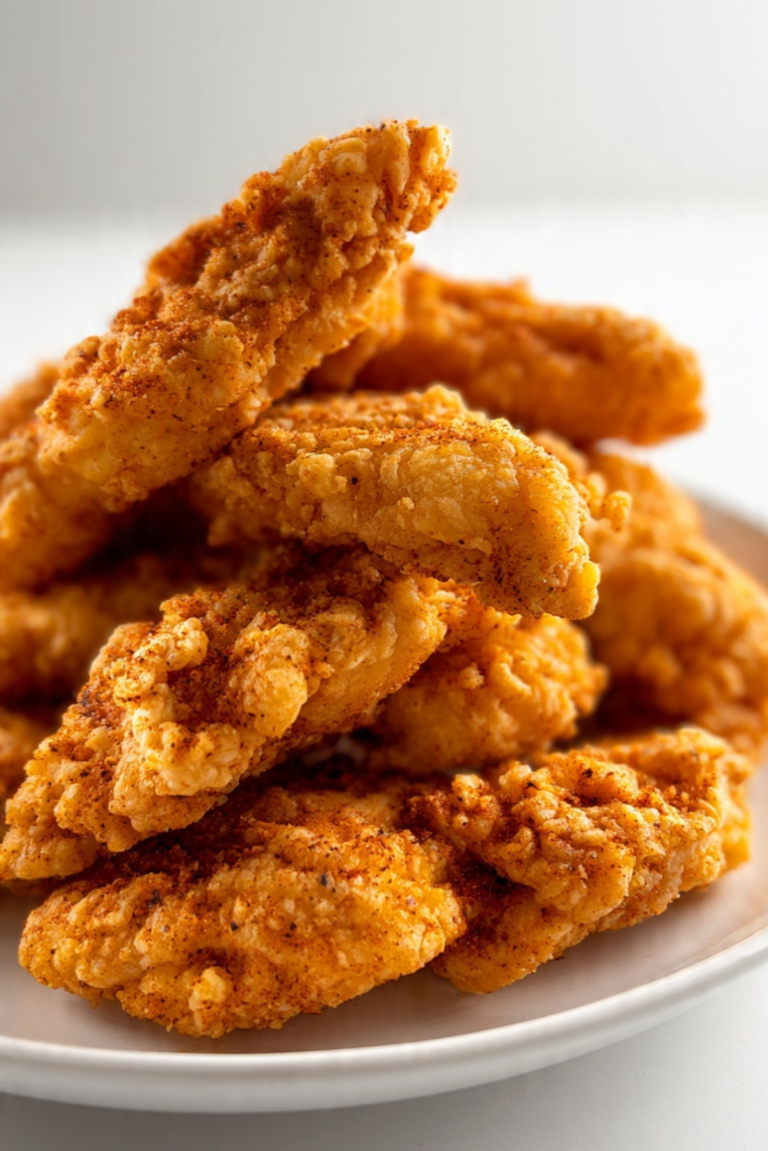 Extra Crispy Cajun Chicken Strips (Secret Crunch ASMR)