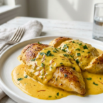 Luxury Saffron Cream Chicken