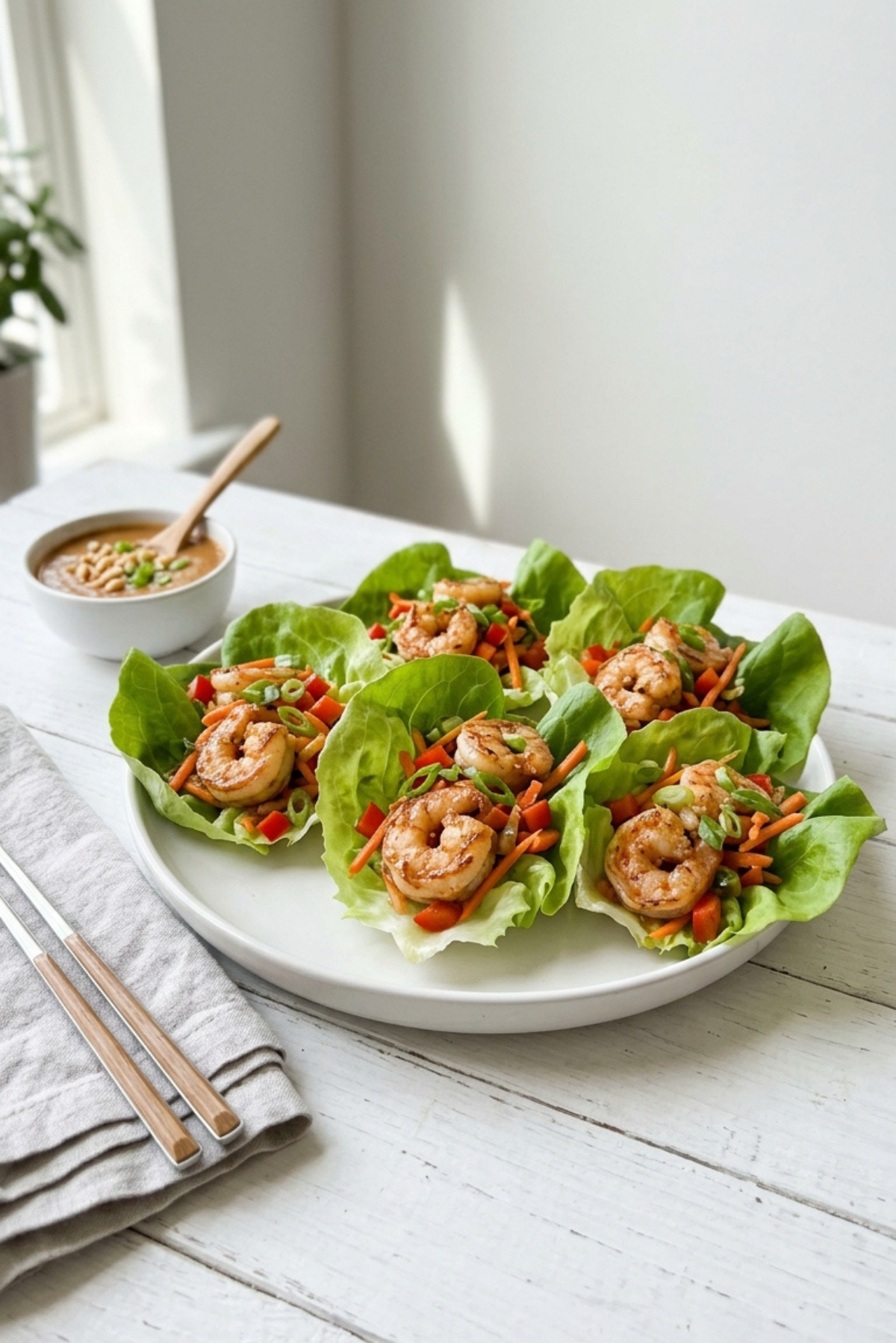 Shrimp Lettuce Wraps