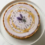 No-Bake Honey Lavender Cheesecake