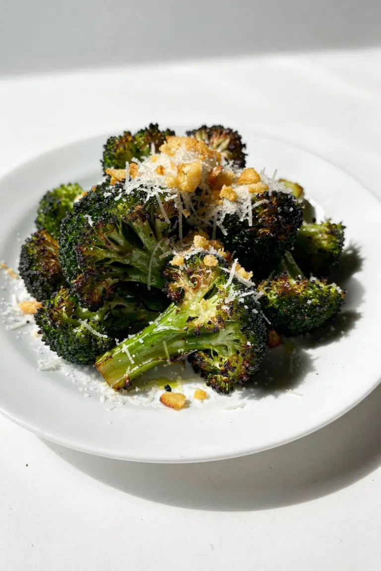 Garlic Parmesan Roasted Broccoli