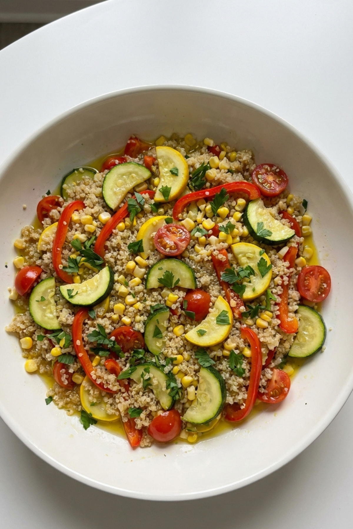 Summer Veggie Quinoa Skillet