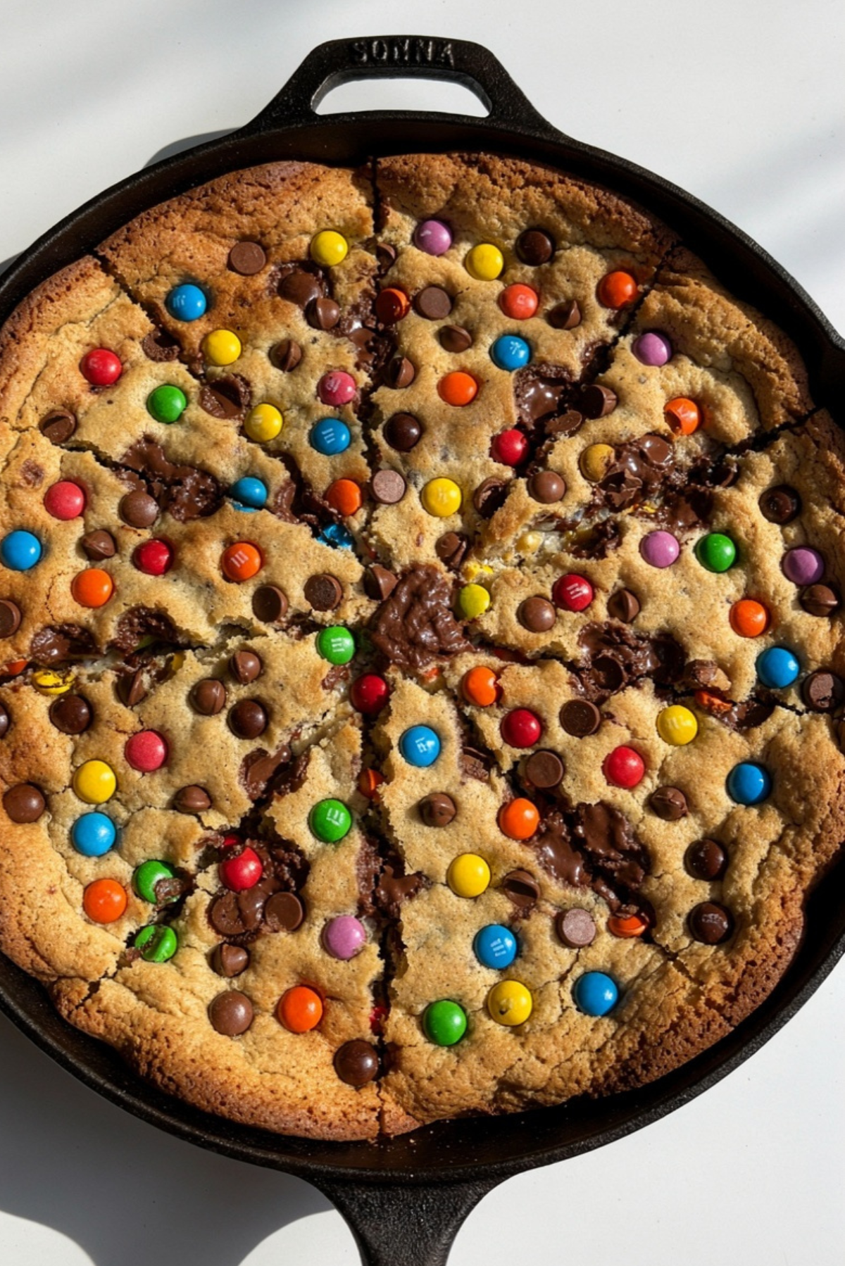 Giant Skillet Pizza Cookie