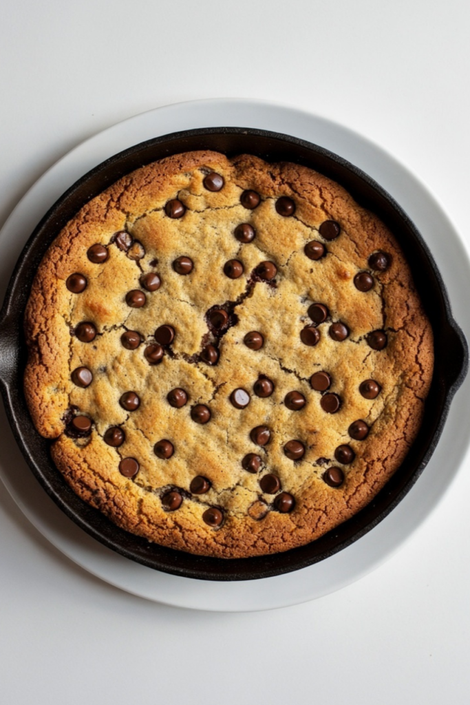 3-Ingredient Skillet Giant Cookie