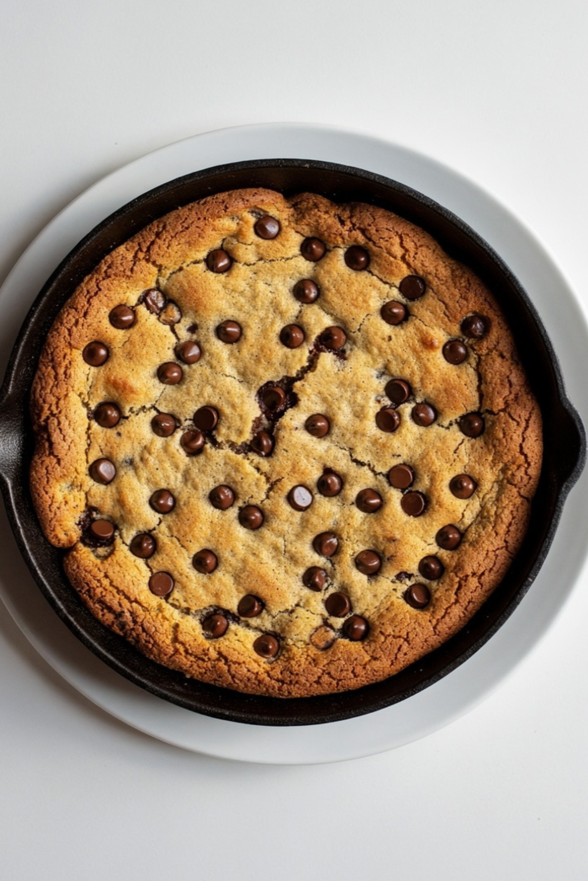 3-Ingredient Skillet Giant Cookie