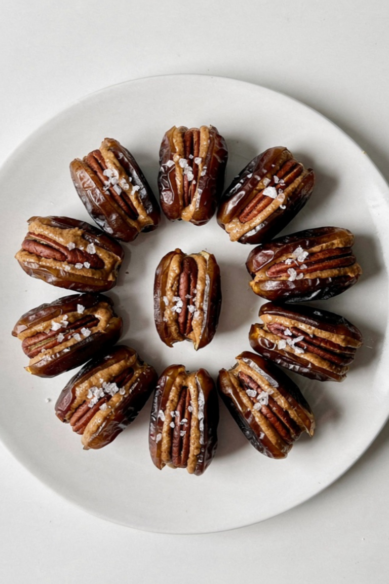 Almond Butter & Sea Salt Dates