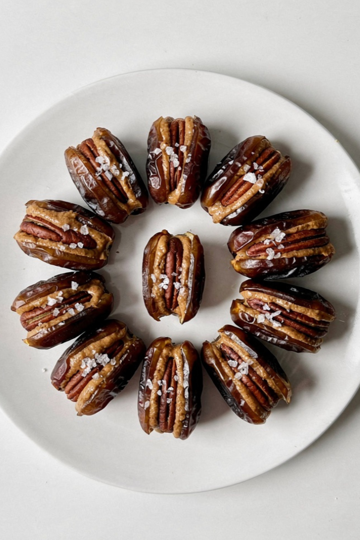 Almond Butter & Sea Salt Dates