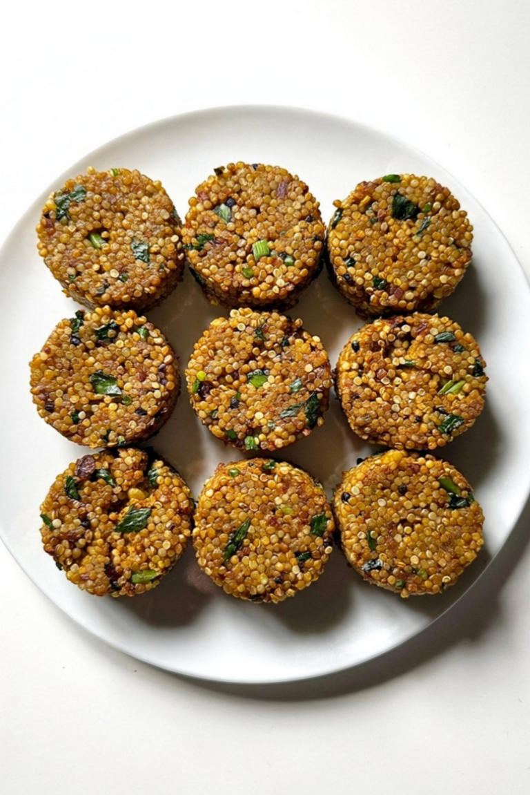 Healthy Crispy Quinoa Bites