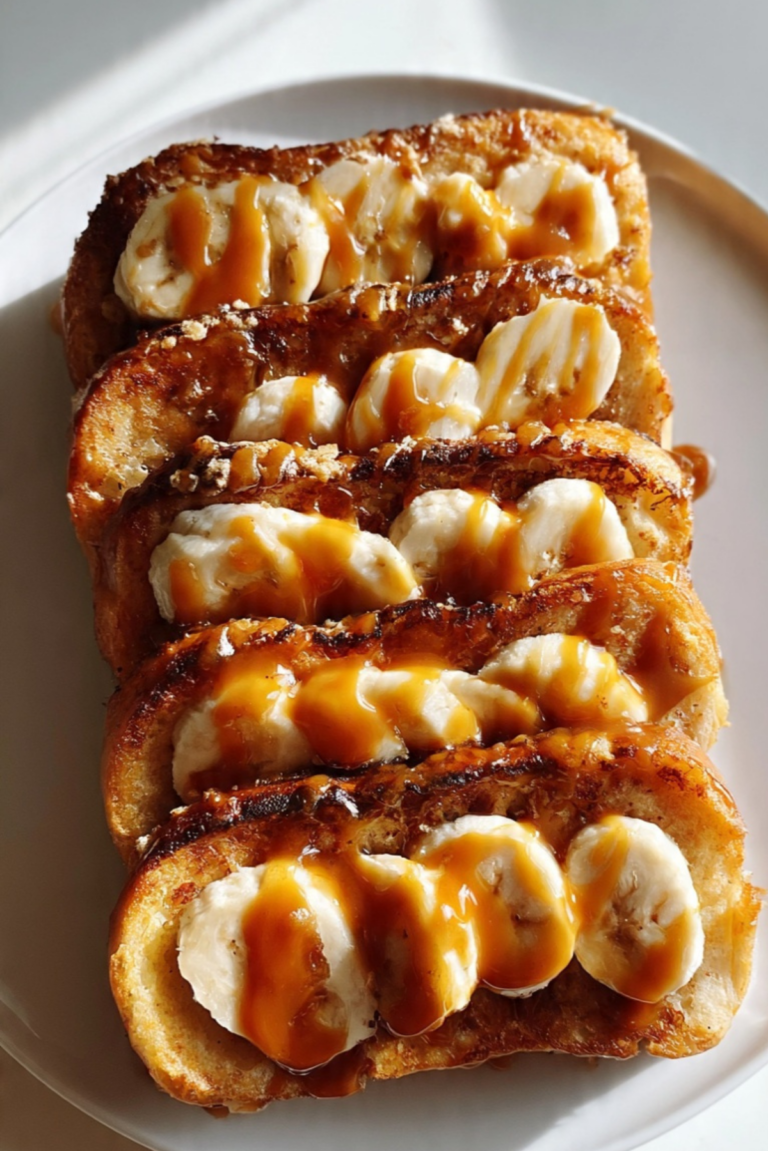 Banana Caramel French Toast