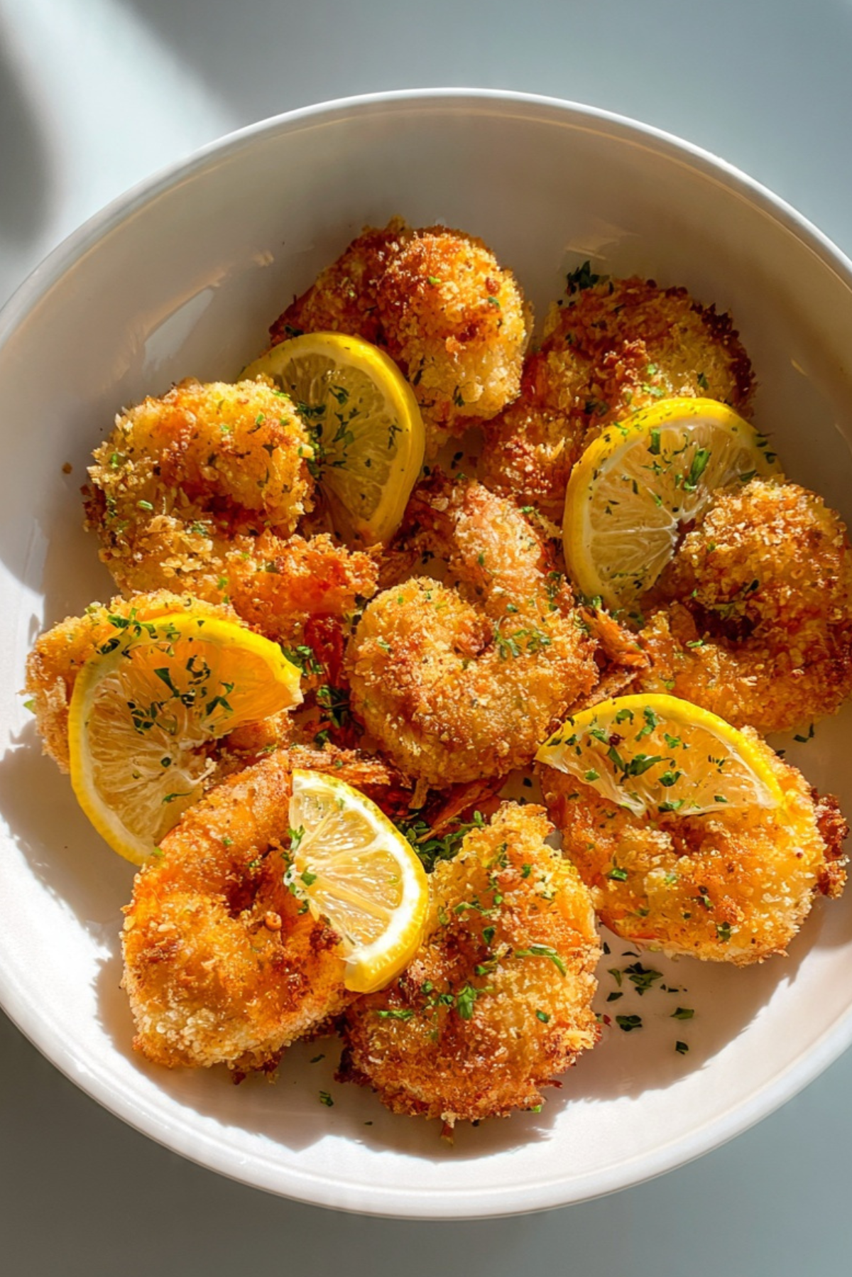 Crispy Lemon Shrimp