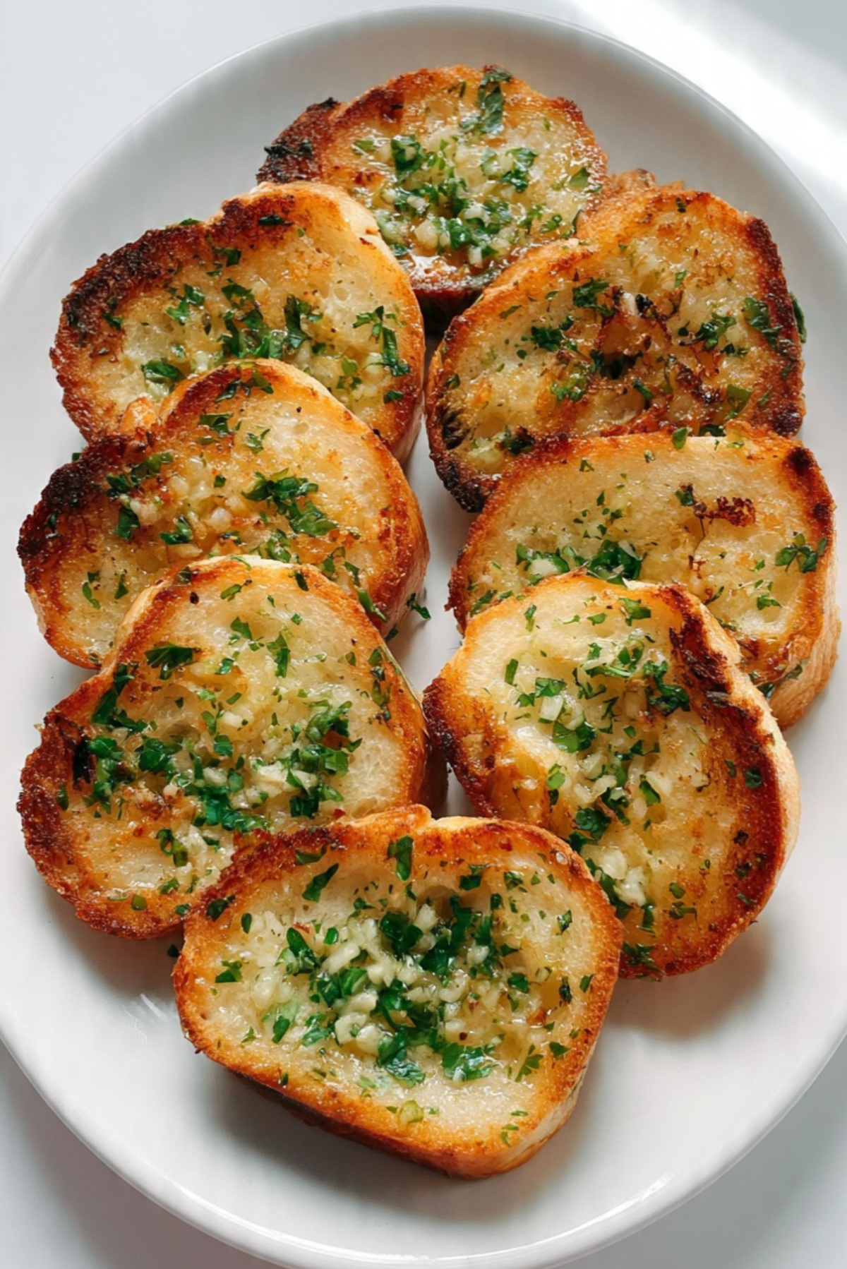 Fried Garlic Bread