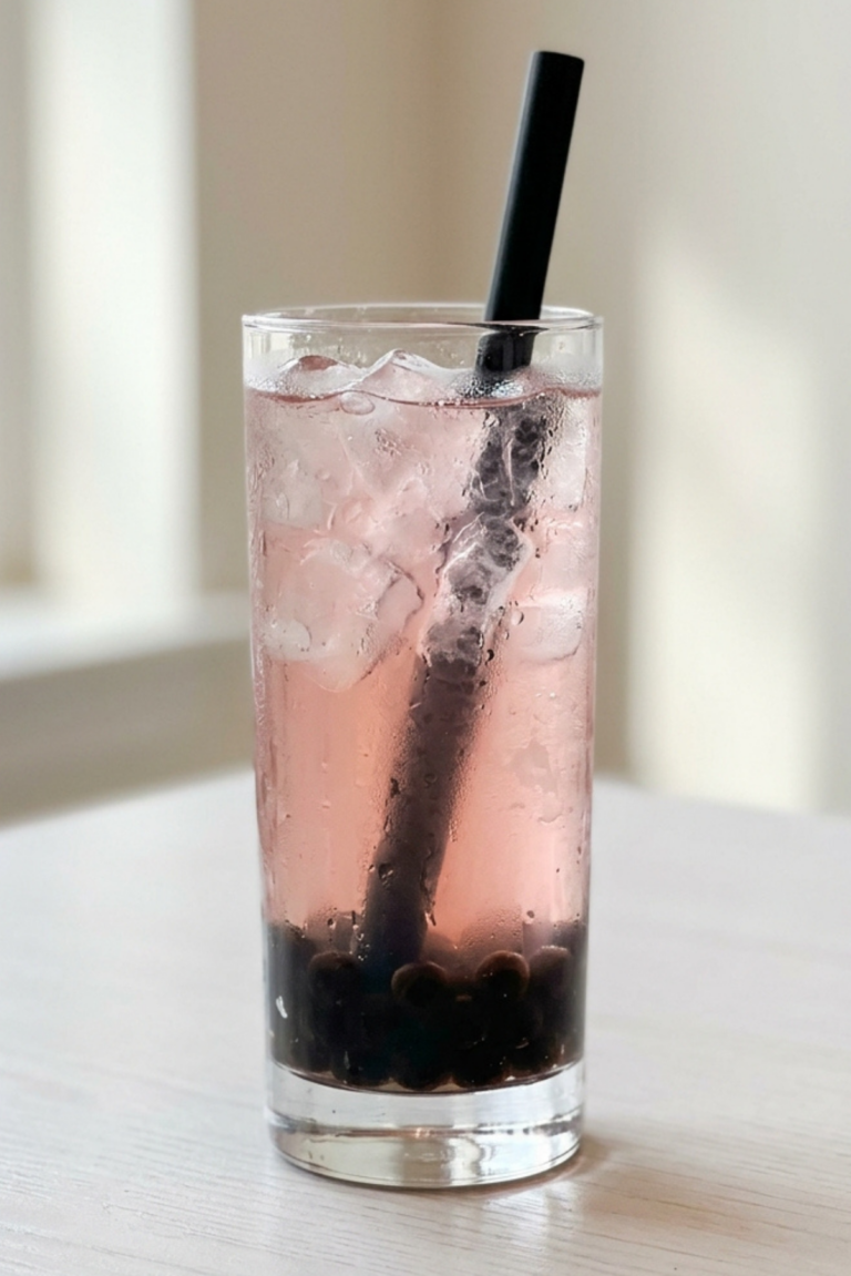 Iced Lychee Boba