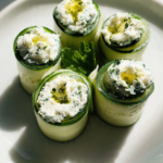 Labneh Cucumber Rolls
